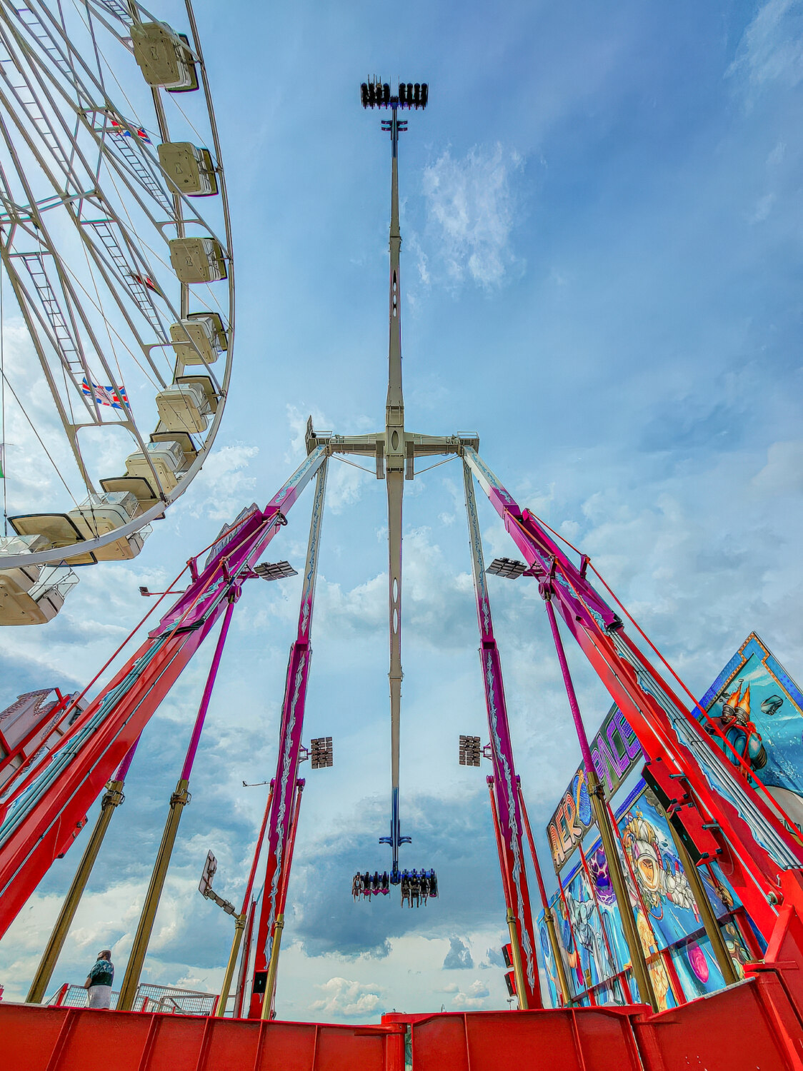 LARGE rides barry island pleasure park wales 10