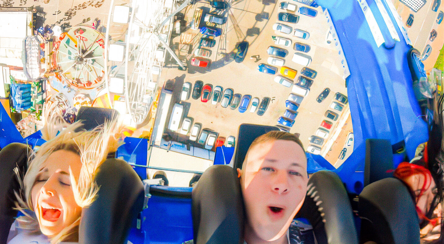 LARGE rides barry island pleasure park wales 19