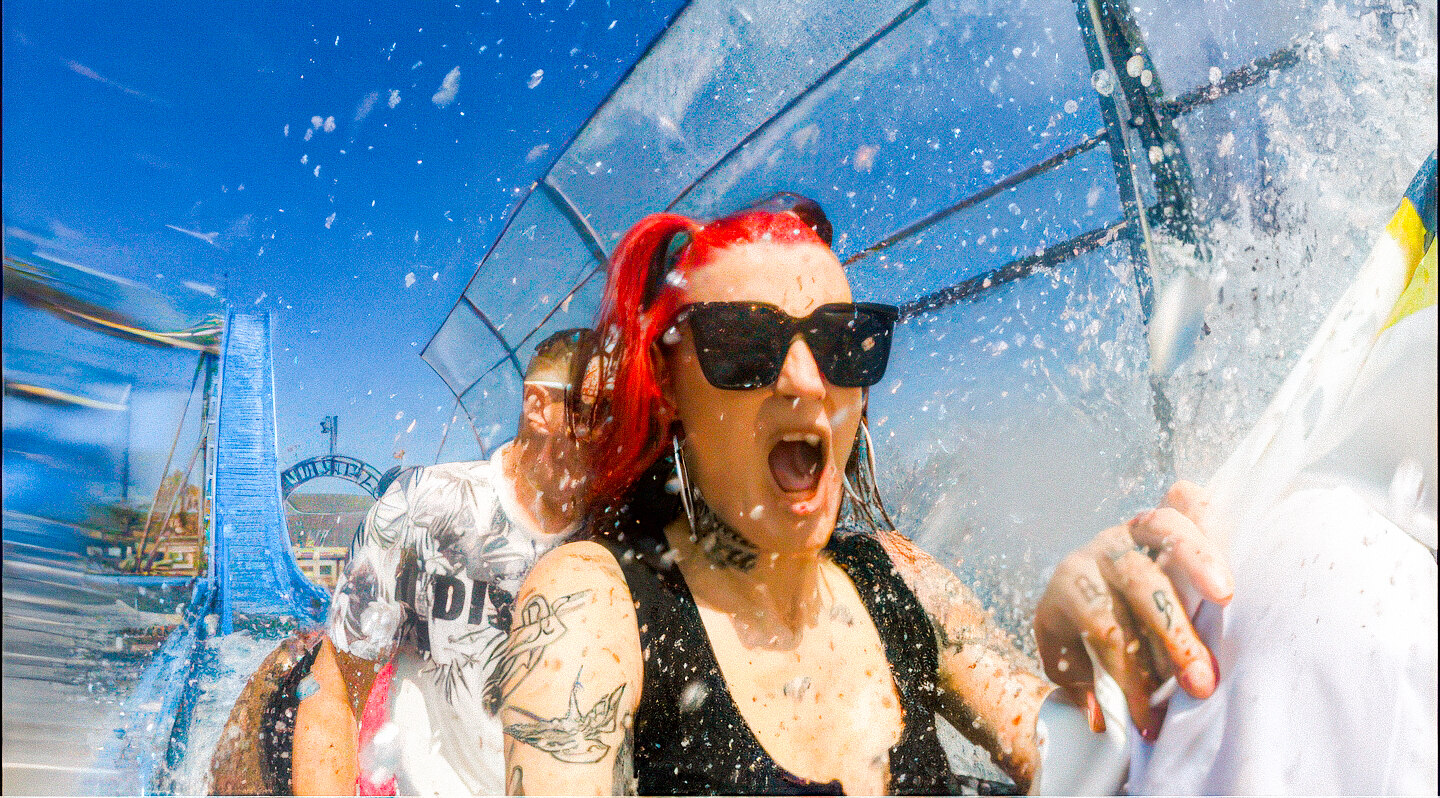 LARGE rides barry island pleasure park wales 20