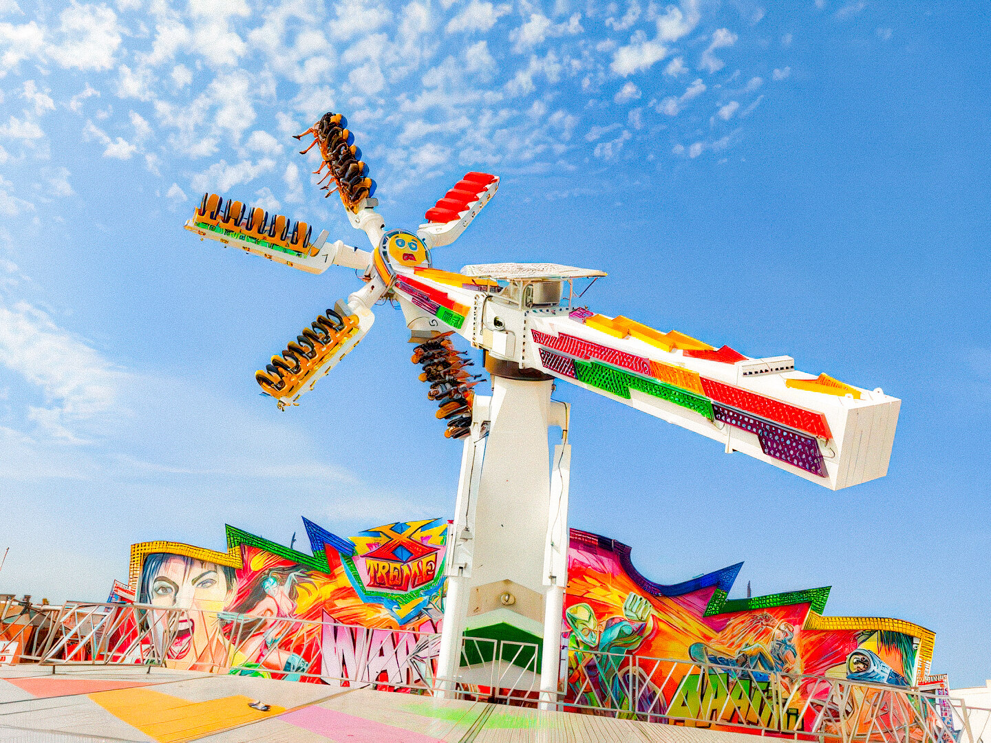 LARGE rides barry island pleasure park wales 21