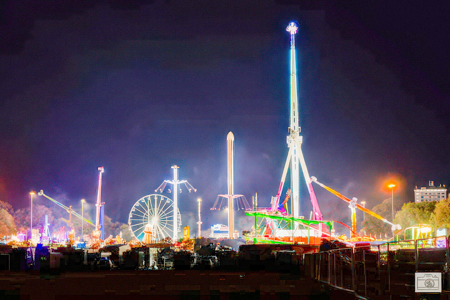 LARGE rides barry island pleasure park wales 31