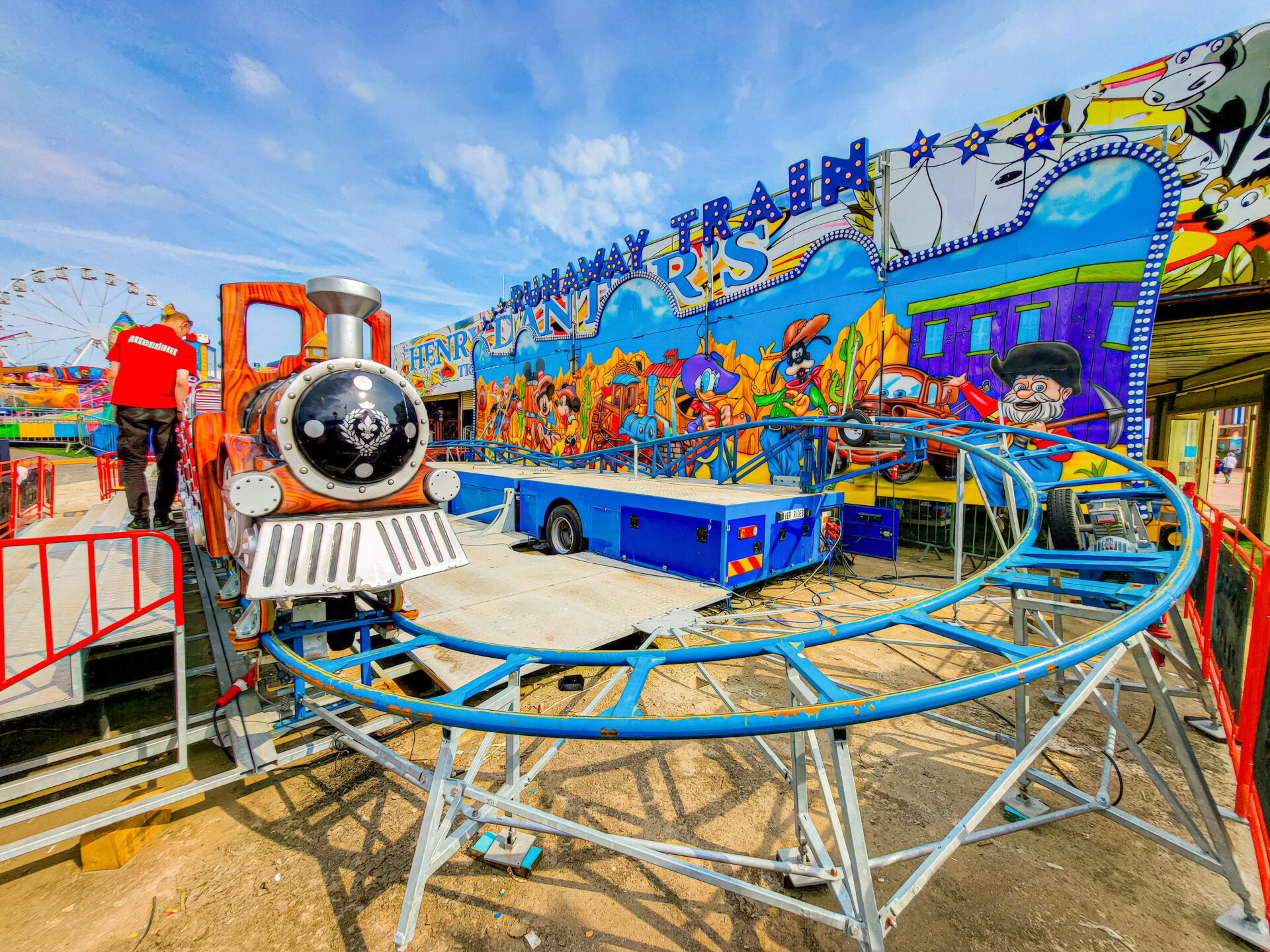 LARGE rides barry island pleasure park wales 43