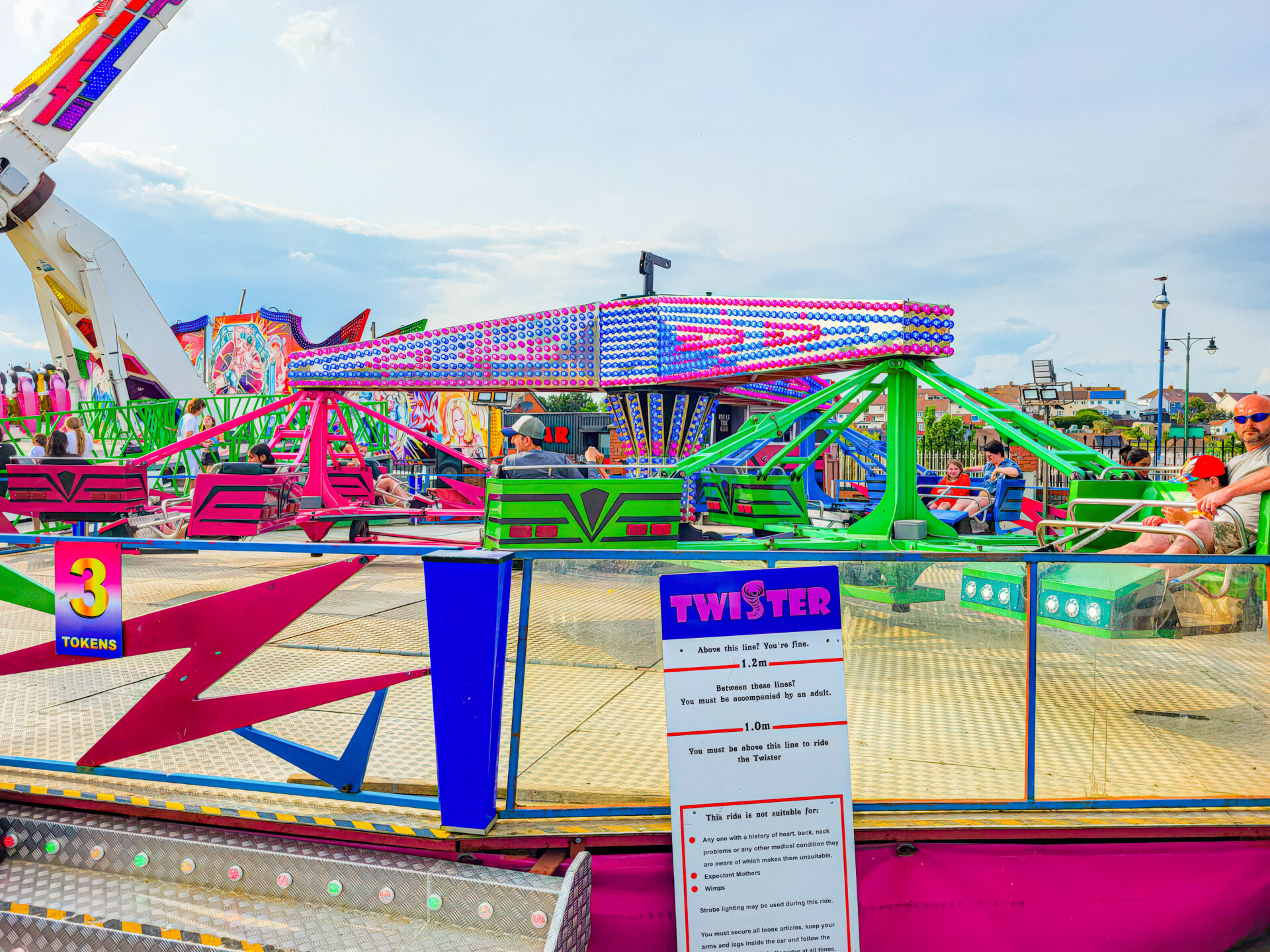 LARGE rides barry island pleasure park wales 47
