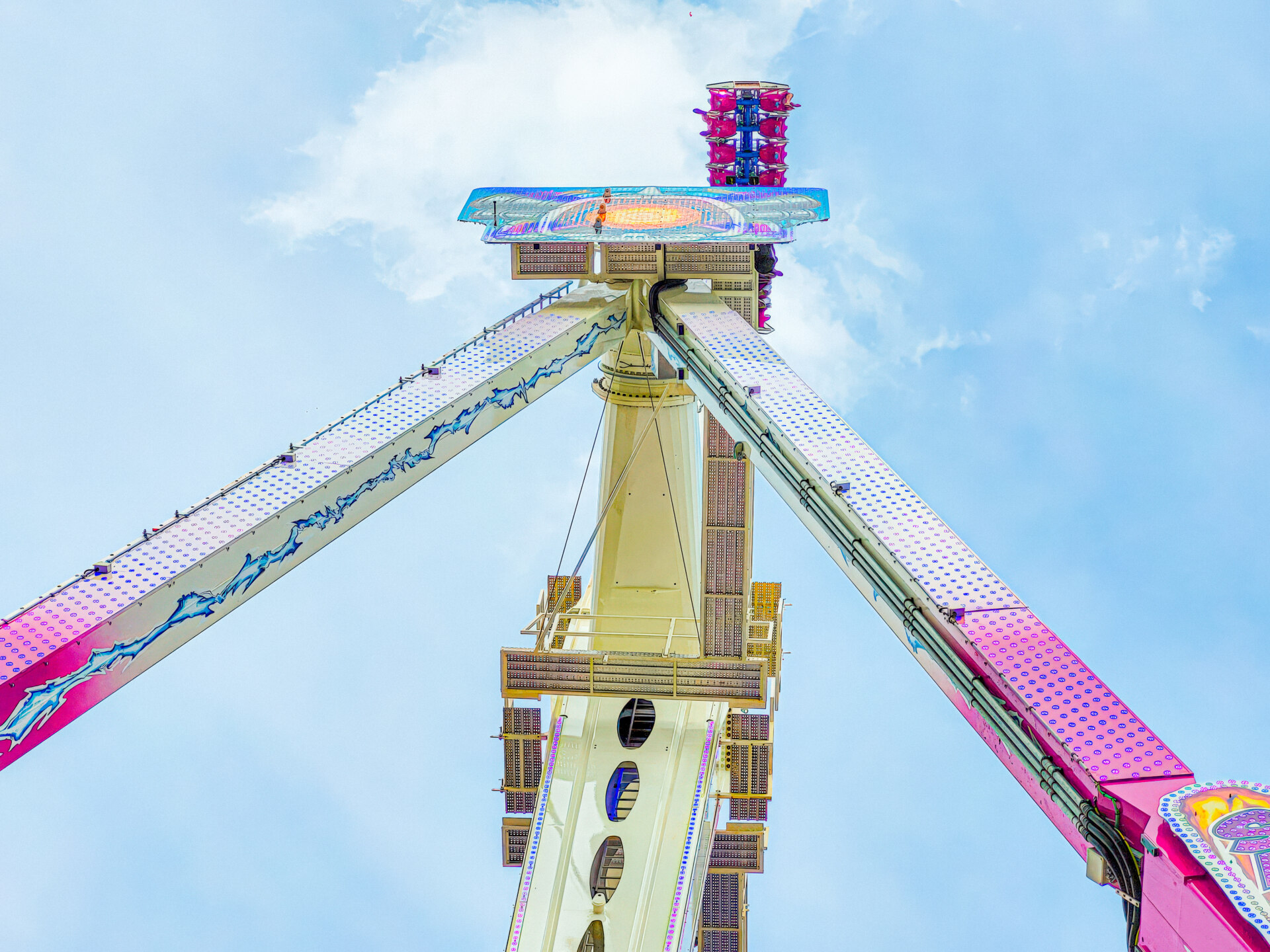 LARGE rides barry island pleasure park wales 49