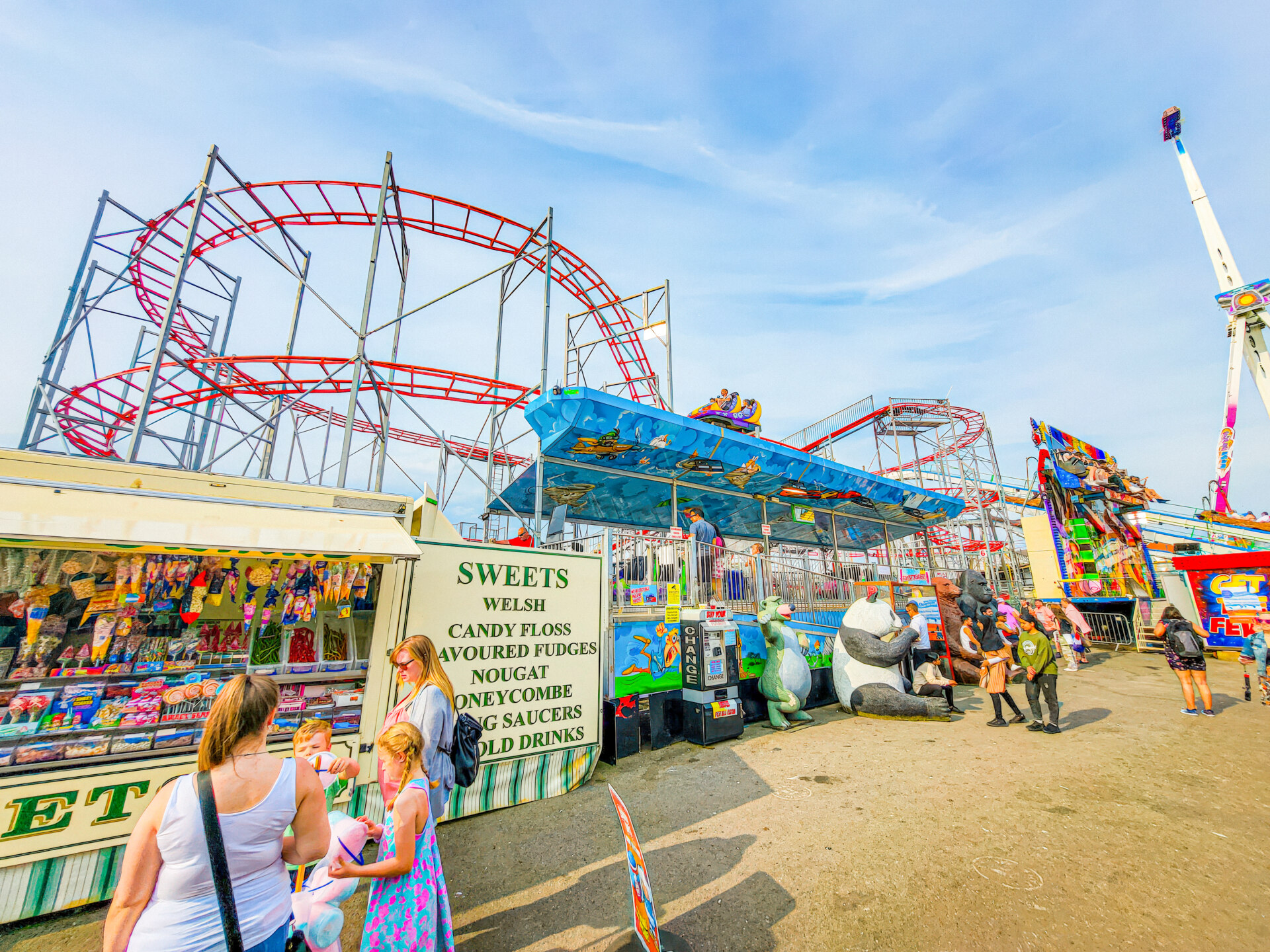 LARGE rides barry island pleasure park wales 53