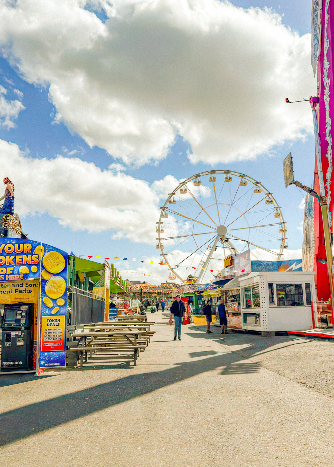 LARGE rides barry island pleasure park wales 70