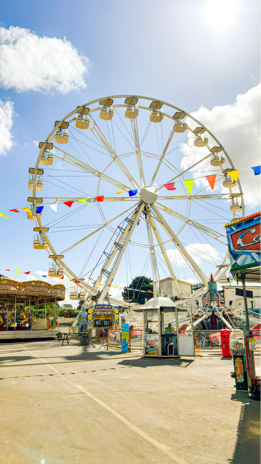 LARGE rides barry island pleasure park wales 72