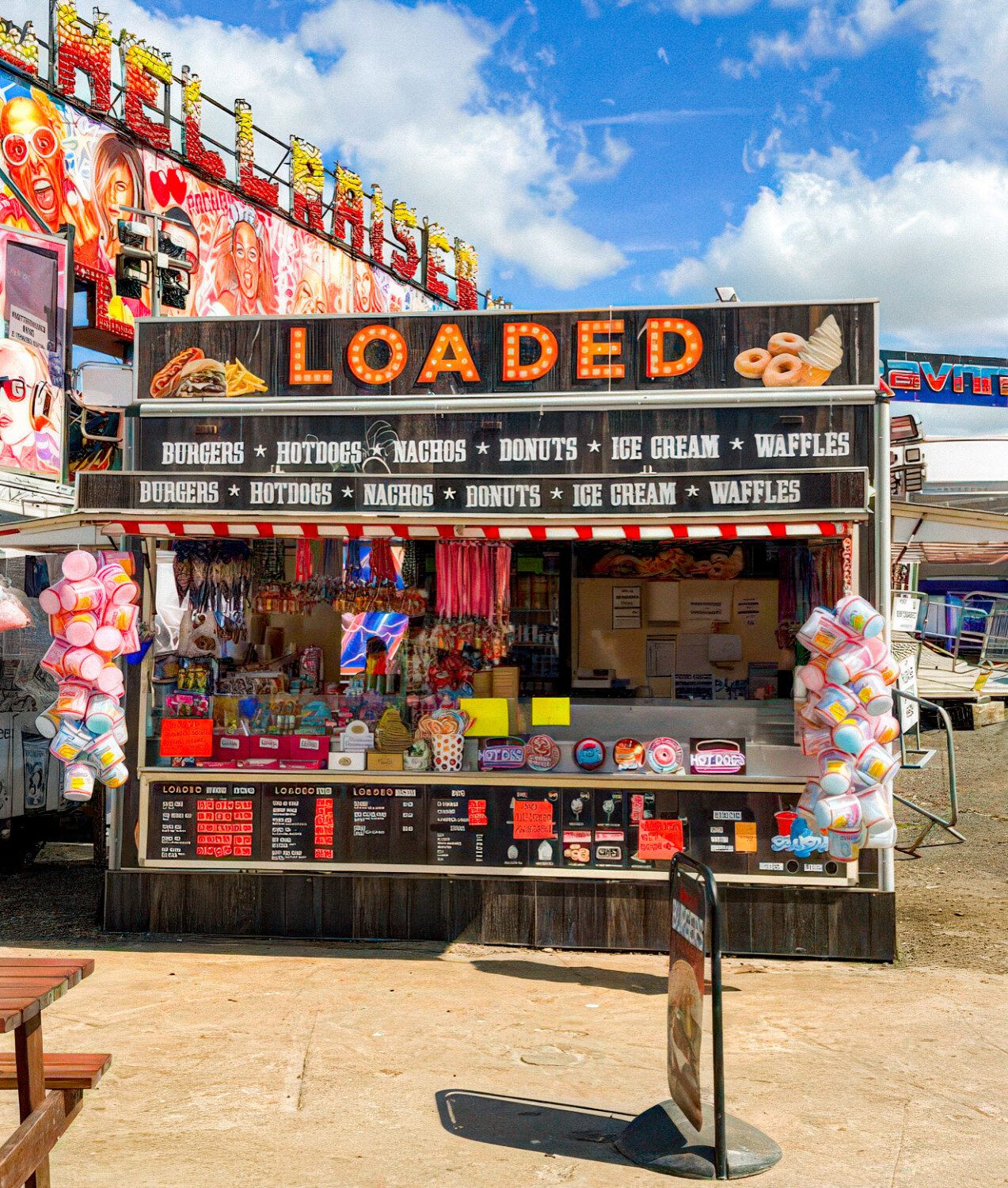 LARGE rides barry island pleasure park wales 73