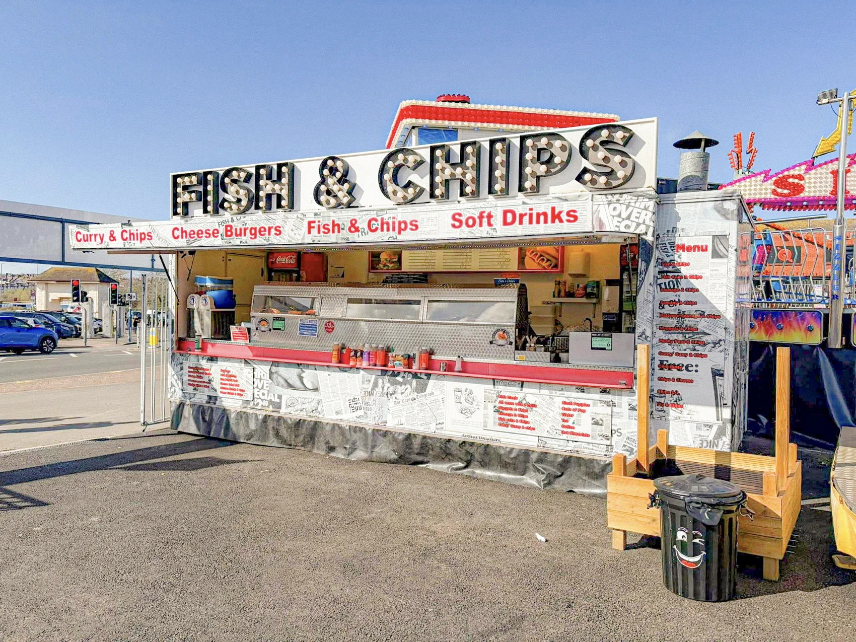 MEDIUM barry island pleasure park rides 80