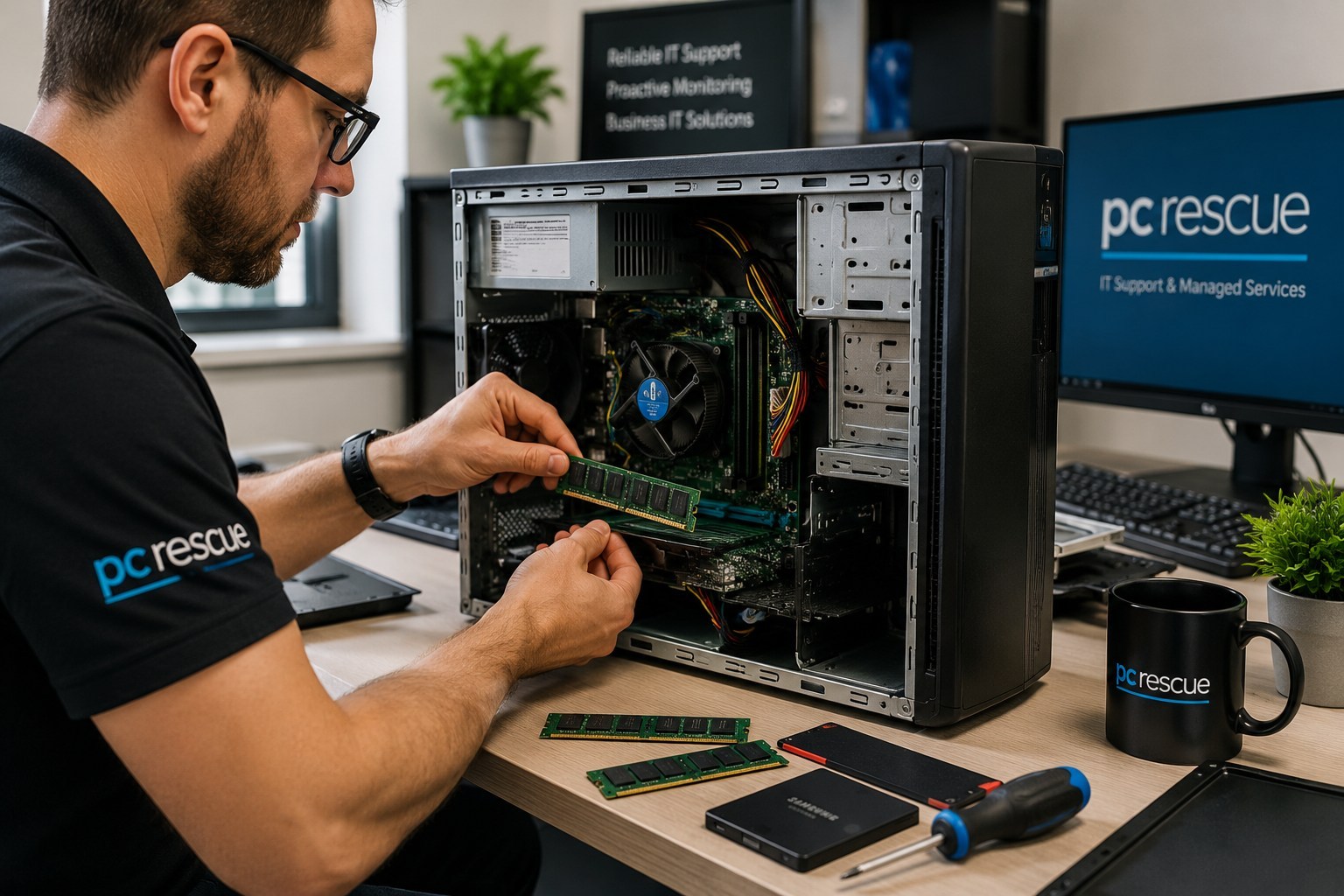tech support pc upgrades